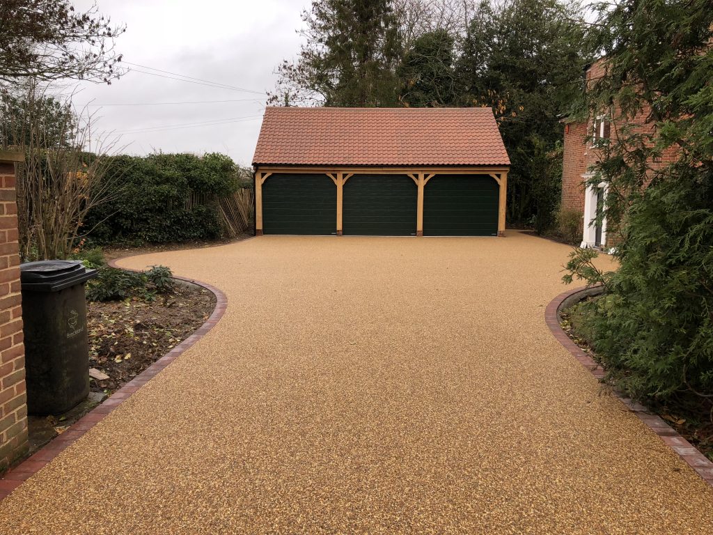 resin driveway