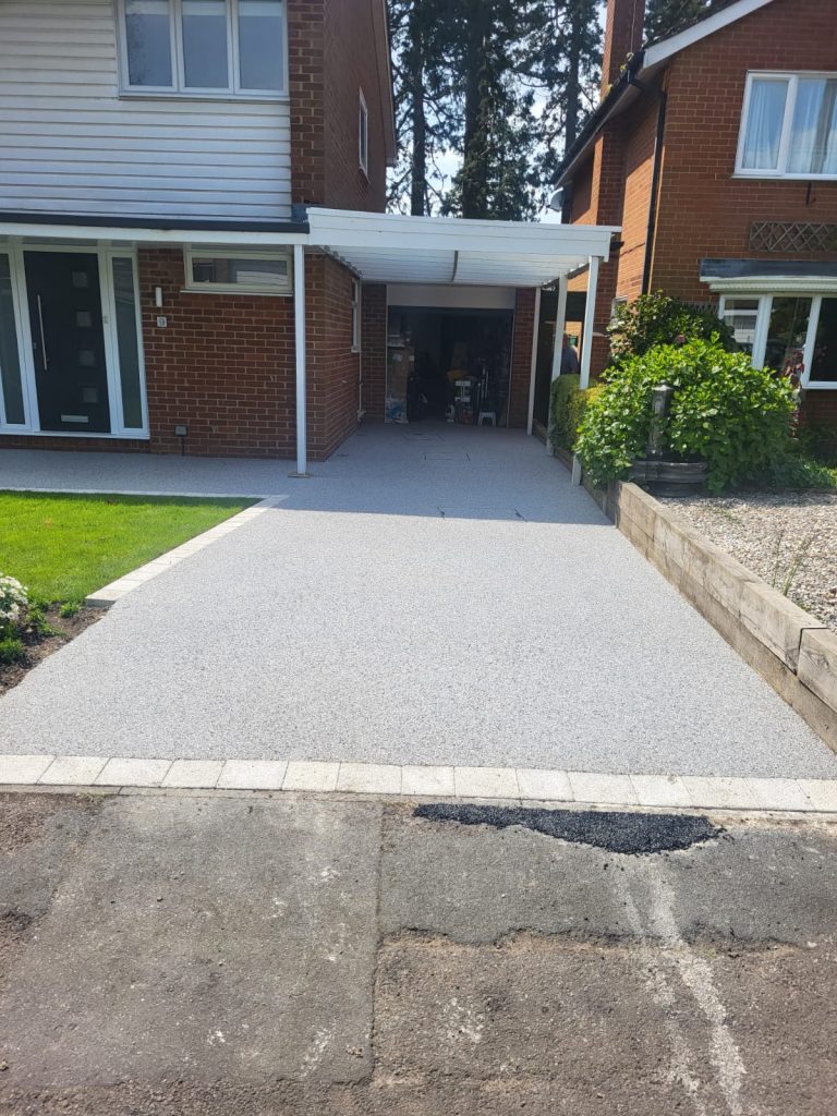 Finished Driveway